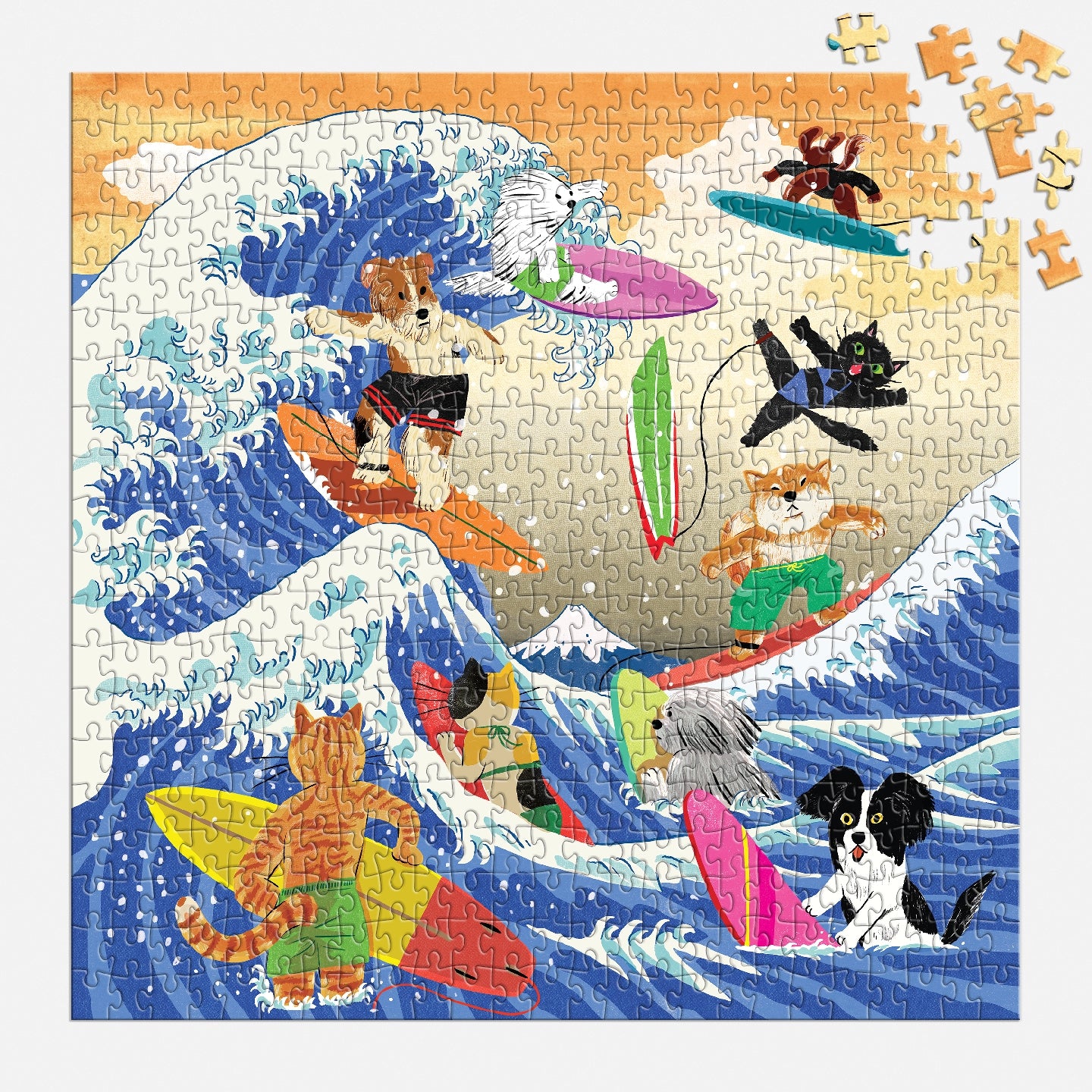 The Great Surf 500 Piece Puzzle – V Boutique Studio