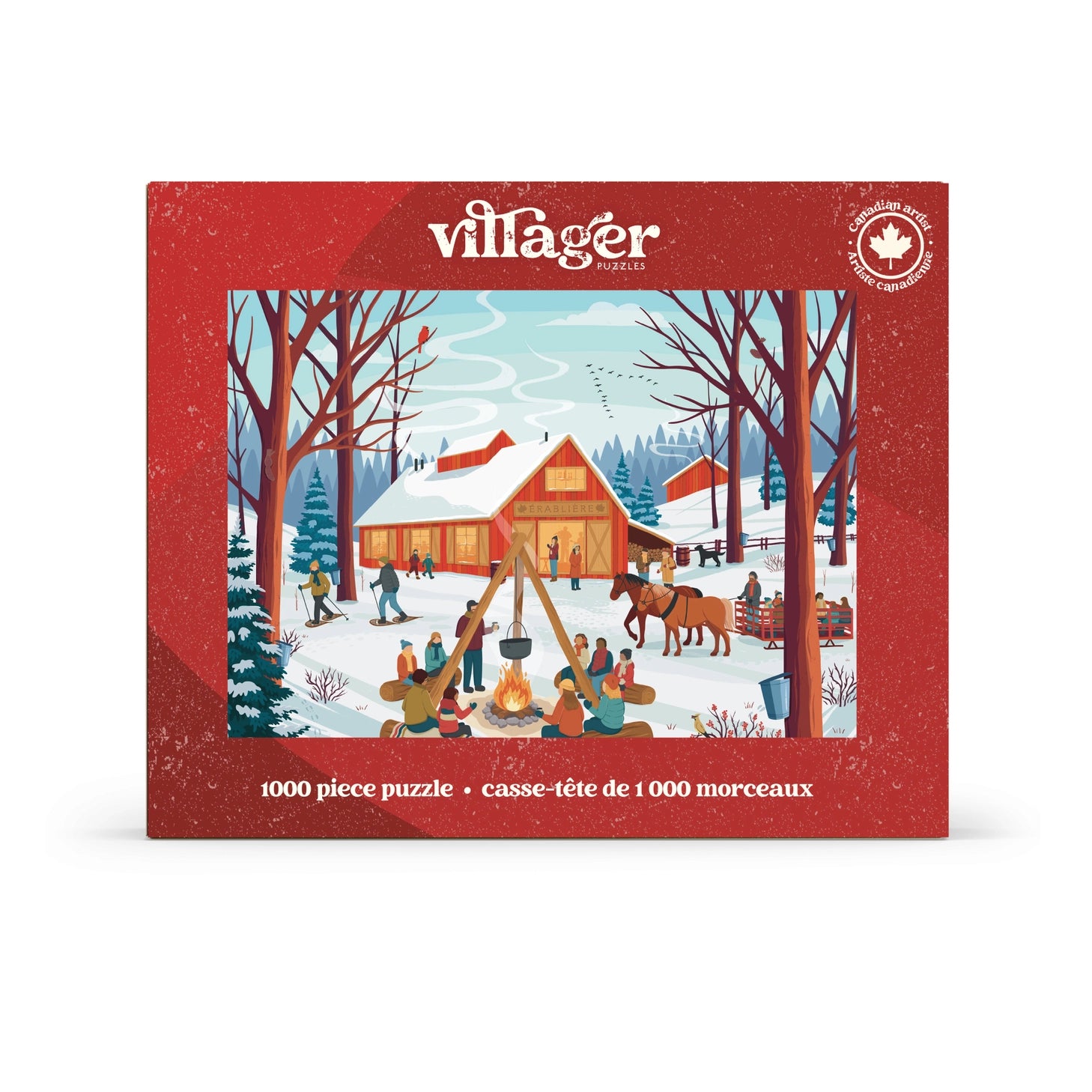 [Pre-Order] Cabane À Sucre 1000 Piece Puzzle Villager Puzzles