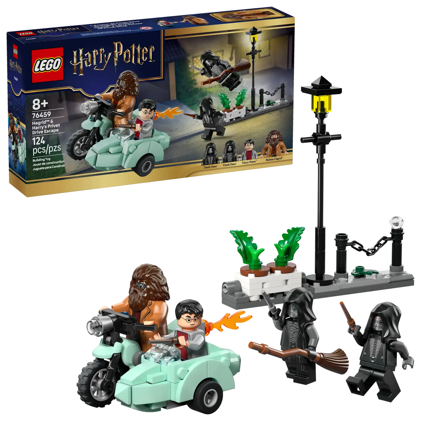 LEGO Harry Potter™ Hagrid™ & Harry's Privet Drive Escape 76459
