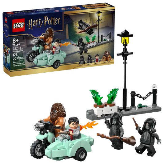 LEGO Harry Potter™ Hagrid™ & Harry's Privet Drive Escape 76459