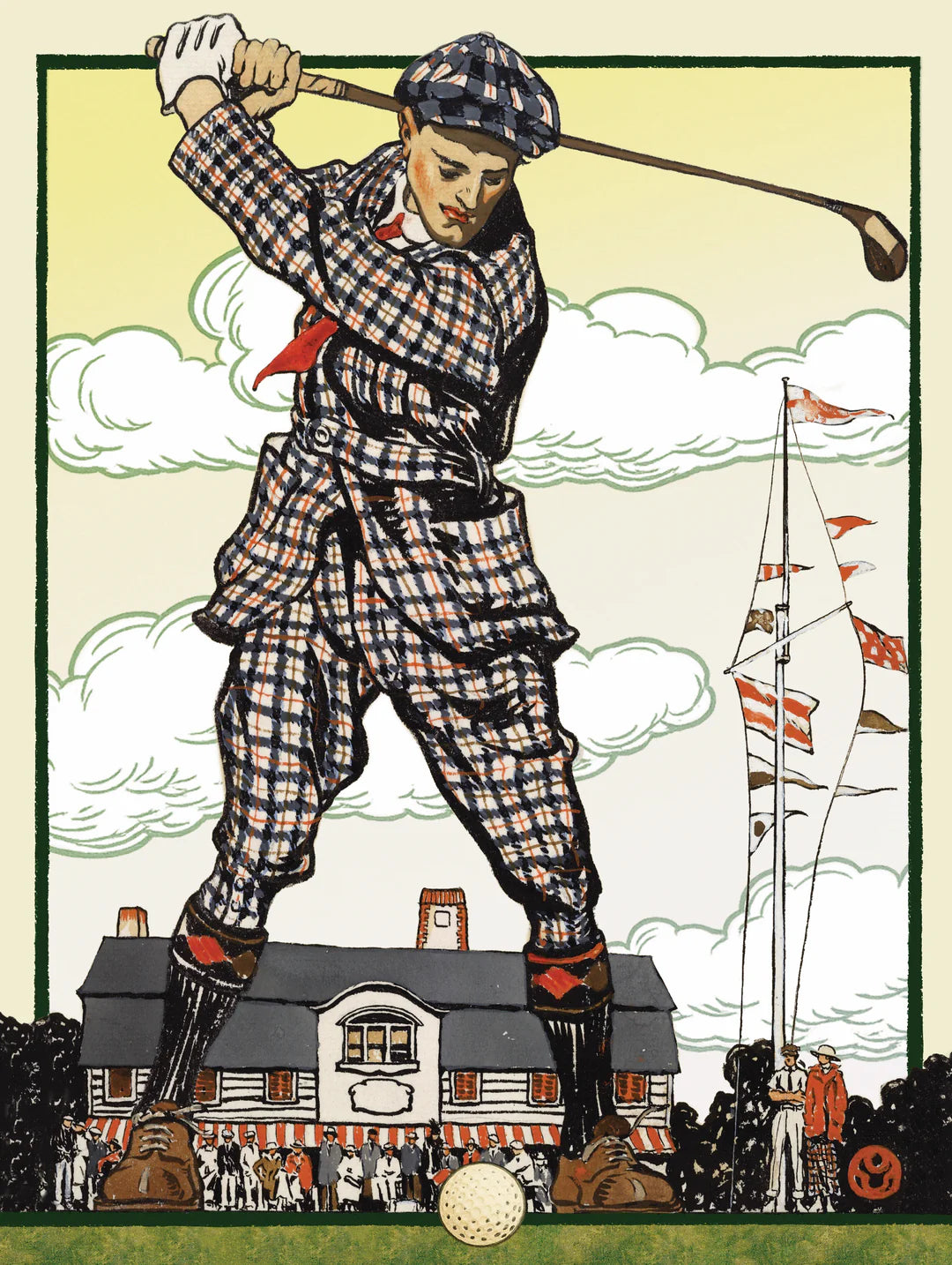 Teeing up 1000 Piece Jigsaw Puzzle