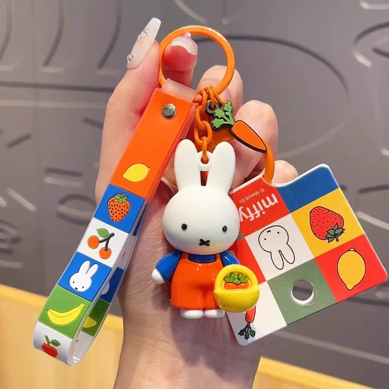 Kawaii Miffy Keychain