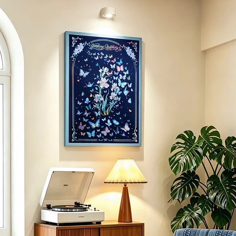 Glittering Butterfly 1000 Piece Jigsaw Puzzle Momibook
