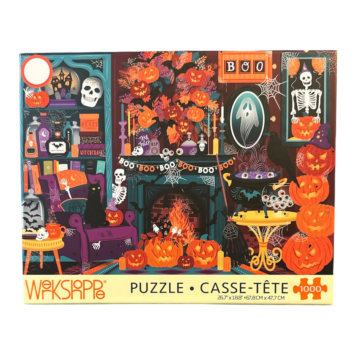 WerkShoppe Spooky Salon 1000 Piece Jigsaw Puzzle WerkShoppe