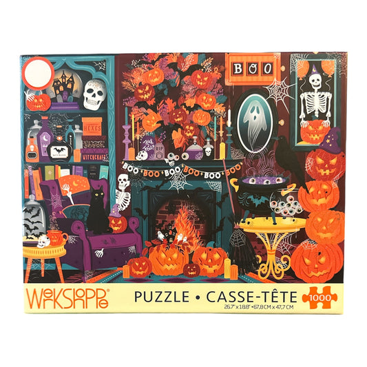 WerkShoppe Spooky Salon 1000 Piece Jigsaw Puzzle WerkShoppe