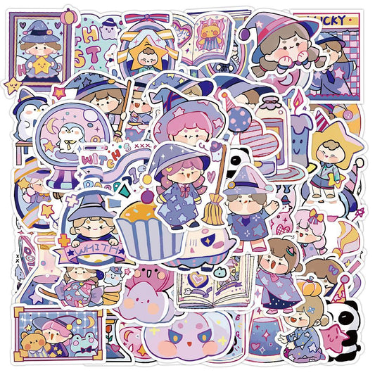 Witch Night Sticker Pack 55pcs