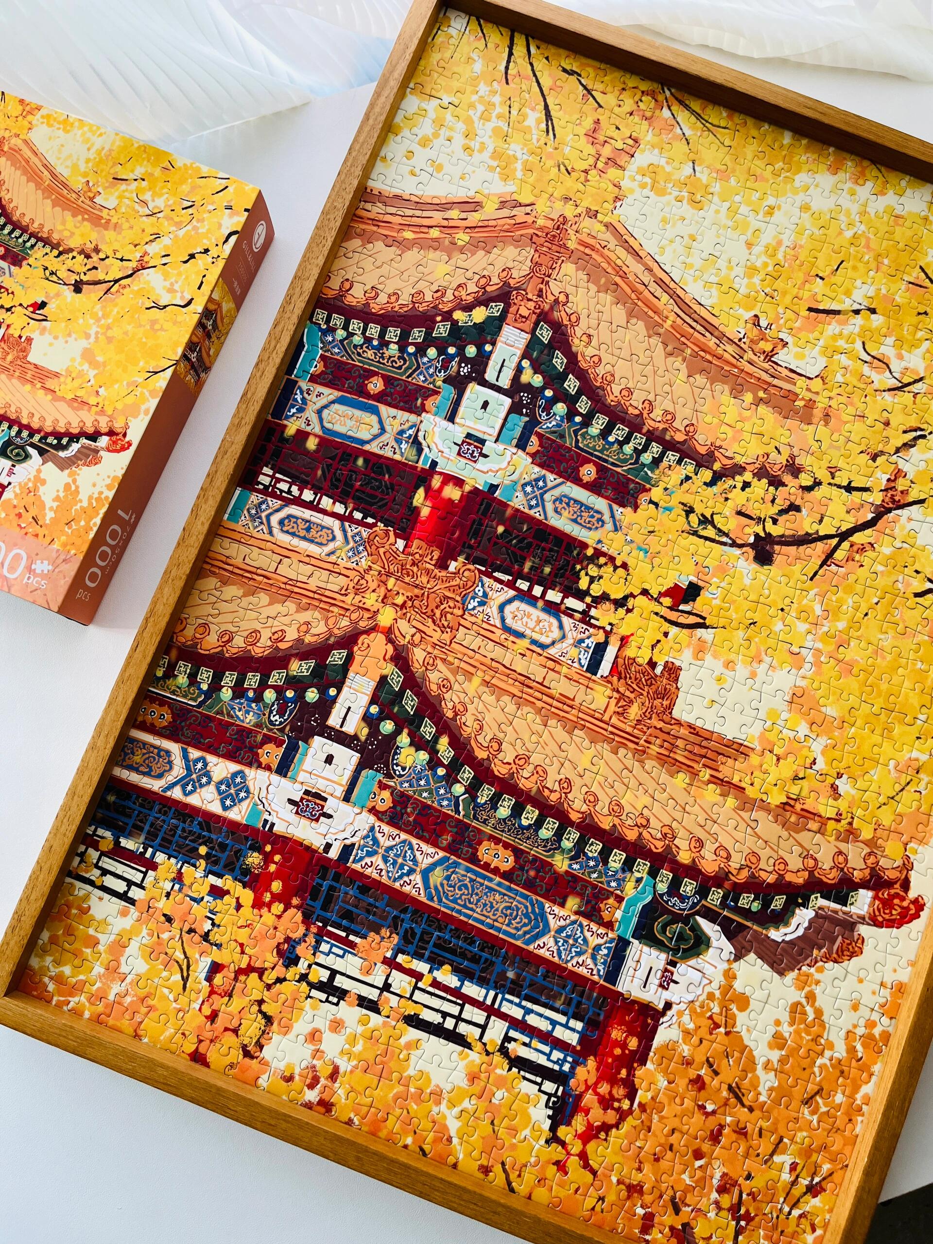 Gill & Lill Golden Scenery 1000 Piece Puzzle Gill & Lill