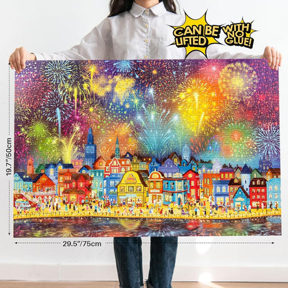 Momibook Fireworks Are Gorgeous 1000 Piece Jigsaw Puzzle Momibook