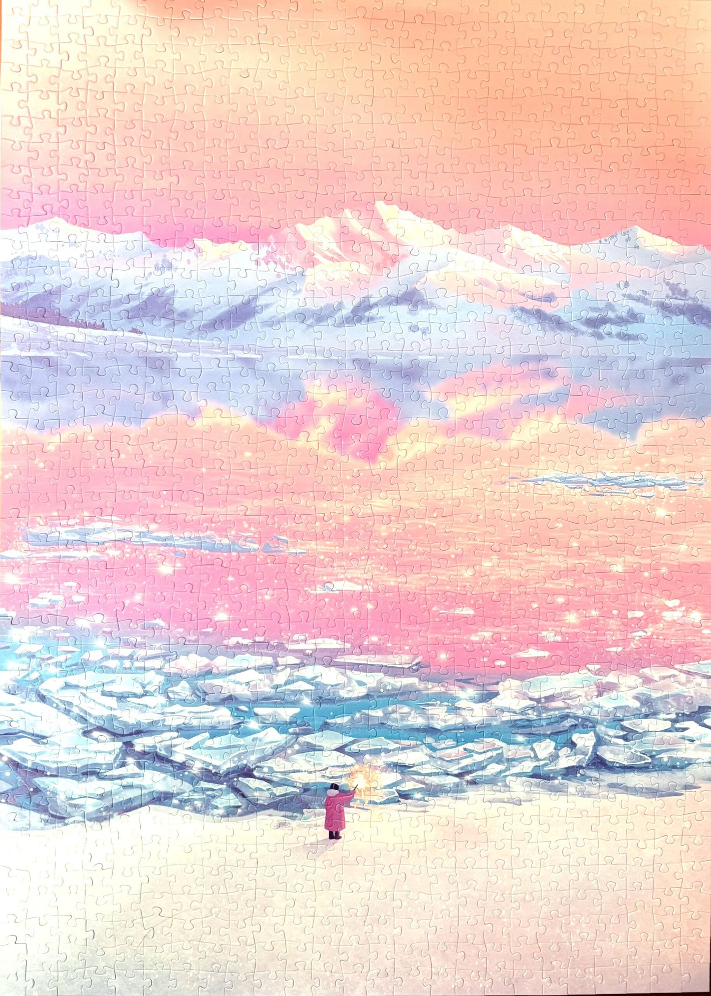 Sayram’s Pink Hour 1000 Piece Puzzle