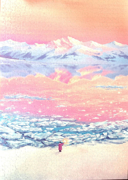 Sayram’s Pink Hour 1000 Piece Puzzle