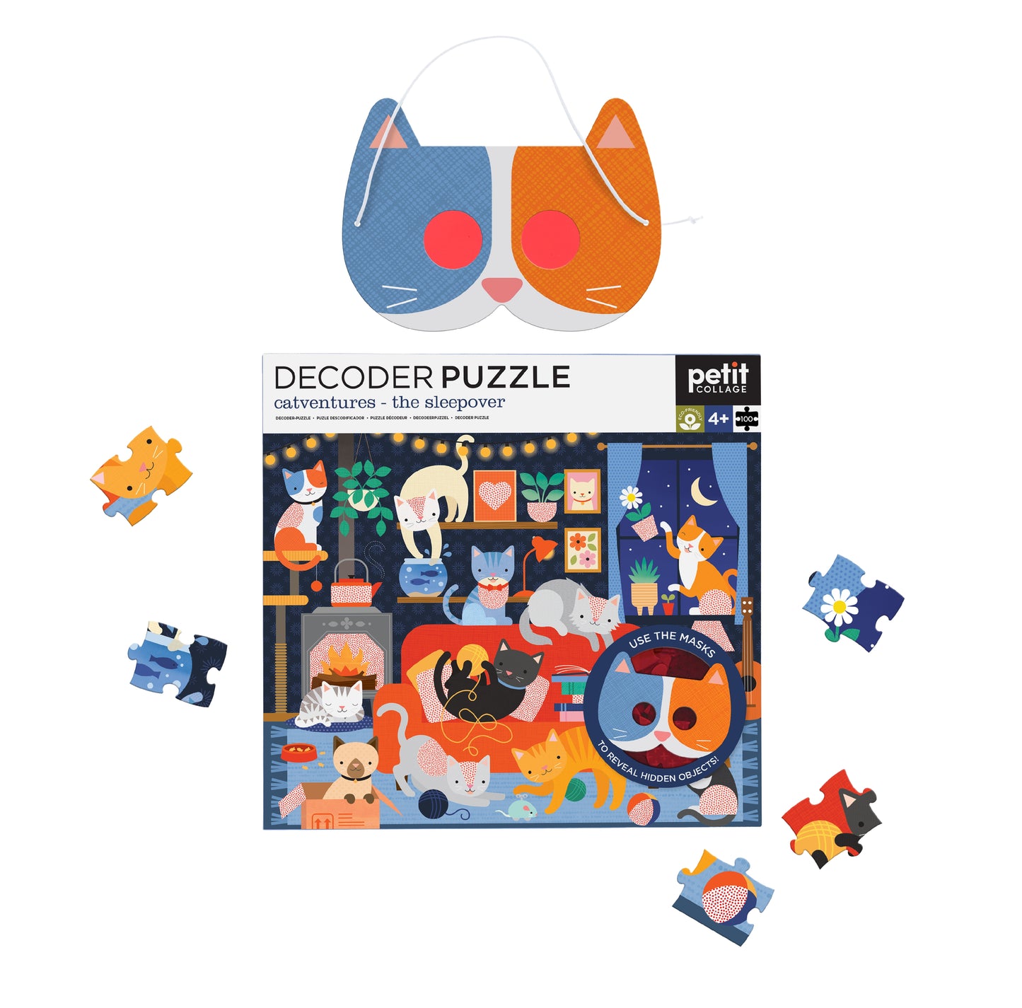 Decoder Puzzle: Catventures - The Sleepover