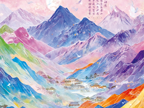 Hiking and Visiting Friends 1000 Piece Jigsaw Puzzle ZHIJU