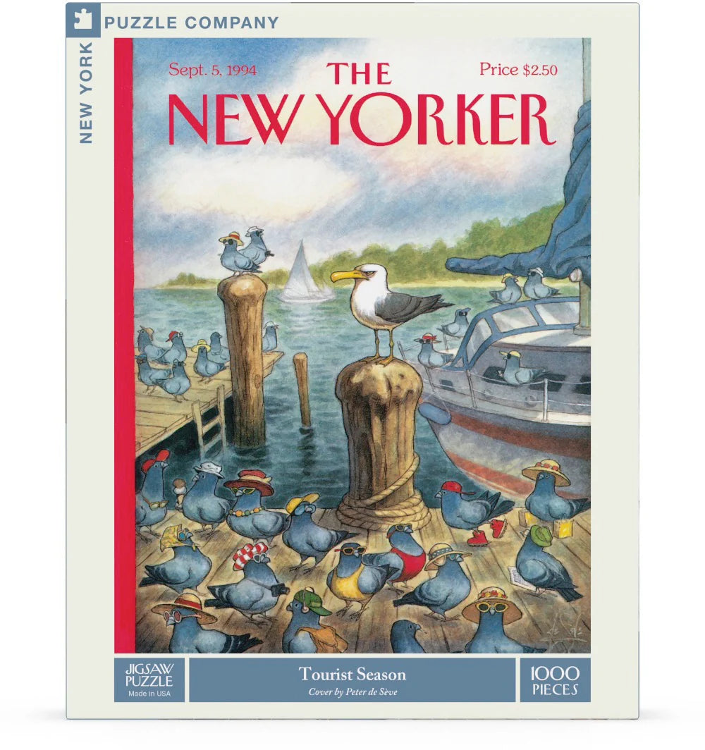 Tourist Season 1000 Piece Jigsaw Puzzle New York Puzzle Company