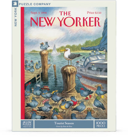 Tourist Season 1000 Piece Jigsaw Puzzle New York Puzzle Company