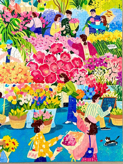 TOI World Kunming Dounan Flower Market 1000-Piece Jigsaw Puzzle TOI