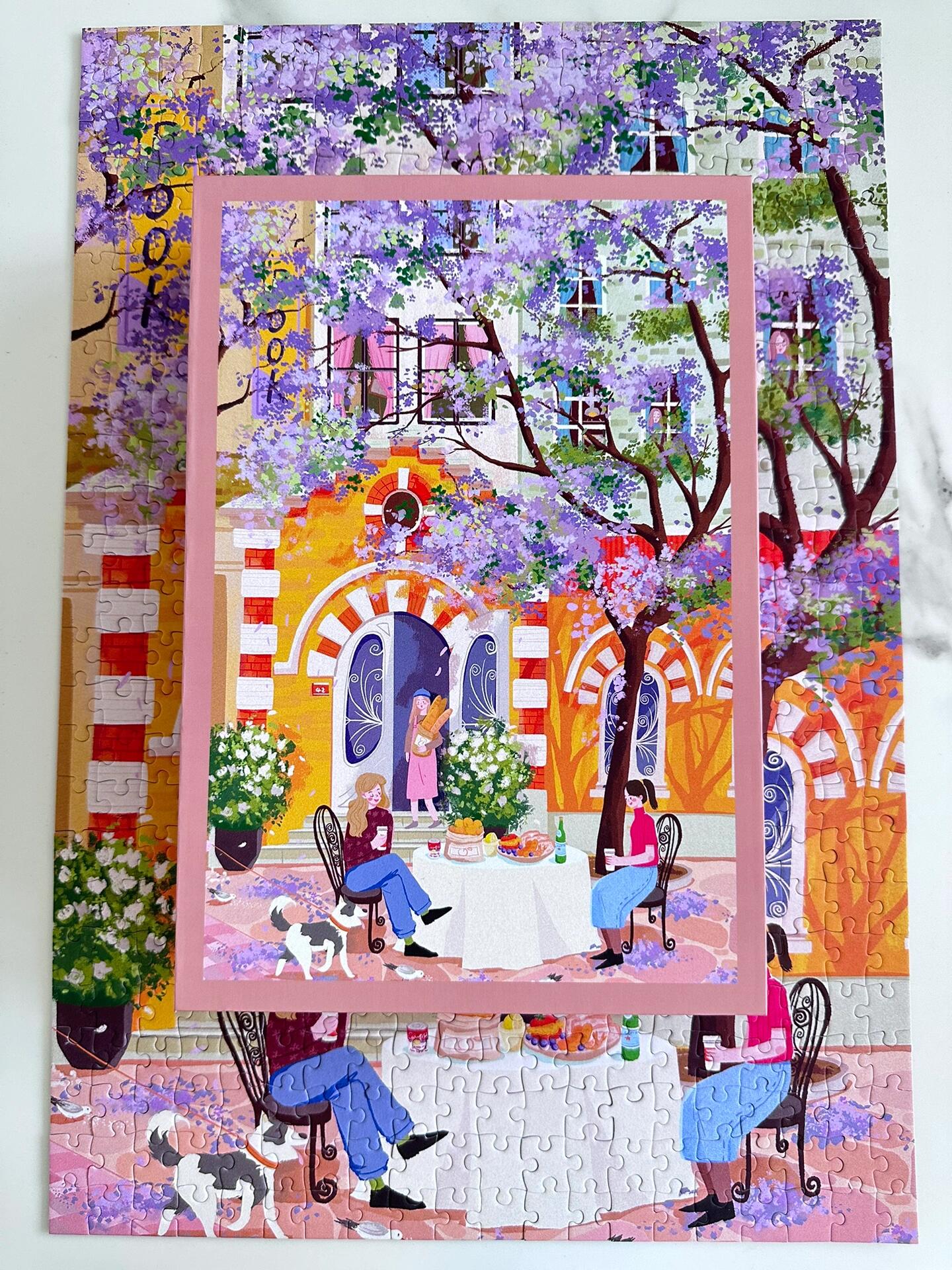 Cozy Tea Time 500 Piece Puzzle