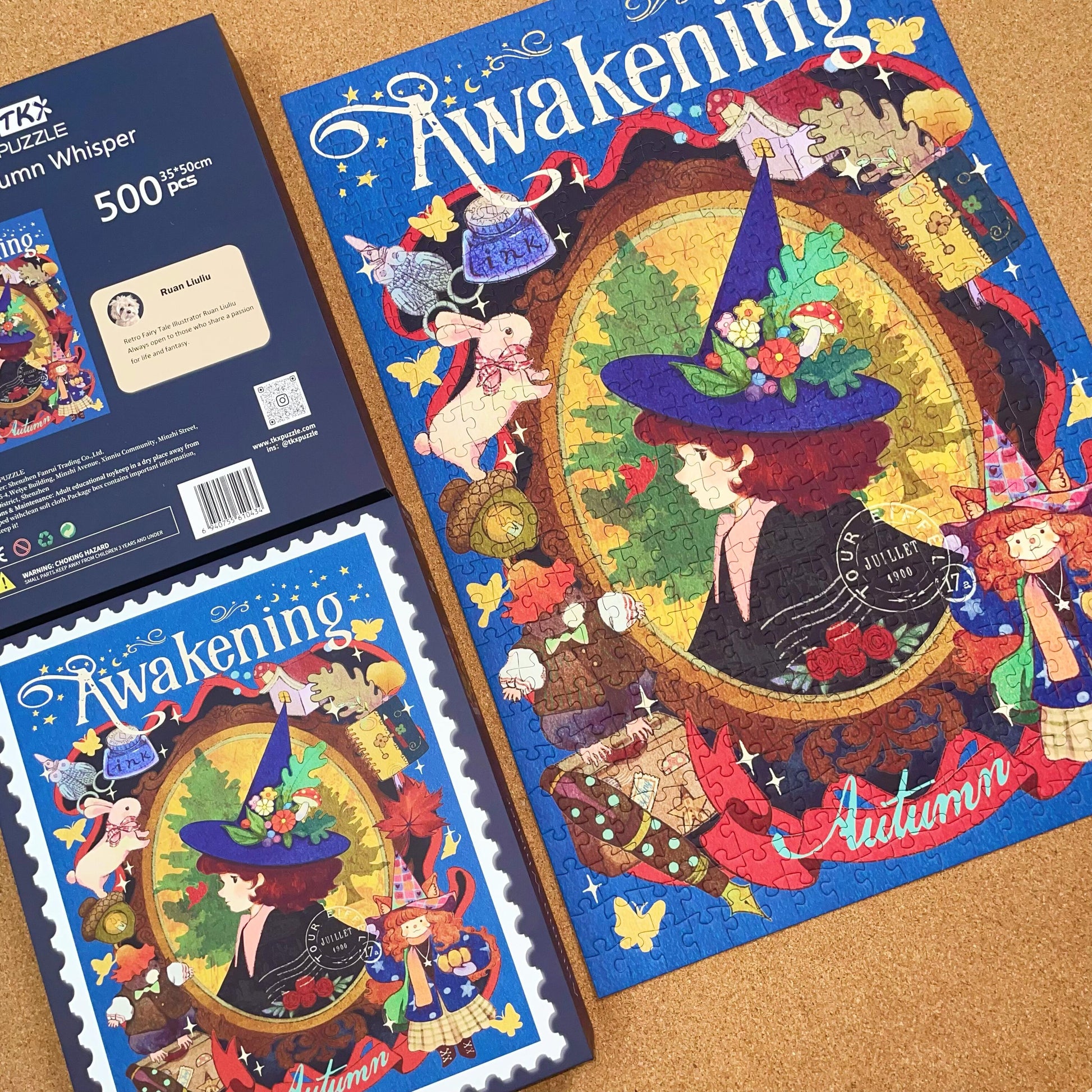 Awakening Autumn Whisper 500 Piece Jigsaw Puzzle TKX