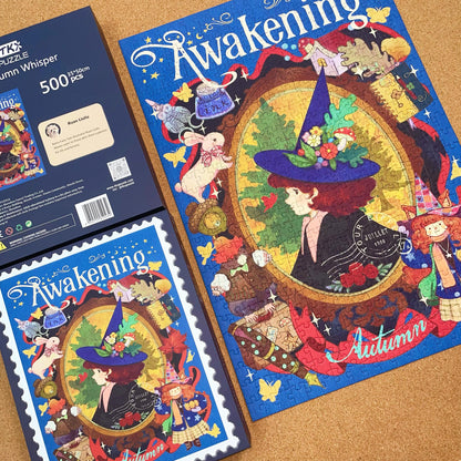 Awakening Autumn Whisper 500 Piece Jigsaw Puzzle TKX