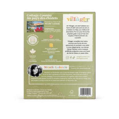 Cottage Country 500 Piece Puzzle