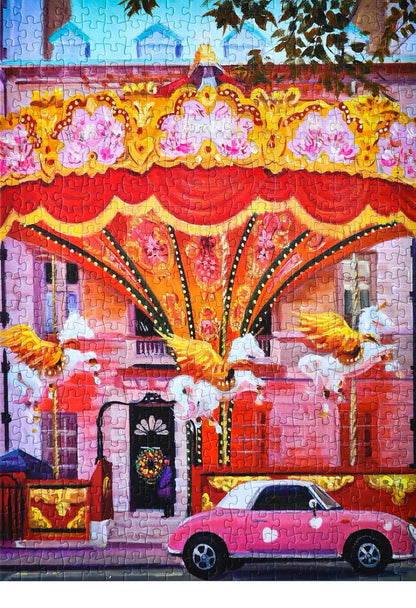 CHILL PUZ Carousel 500 Piece Jigsaw Puzzle CHILL PUZ