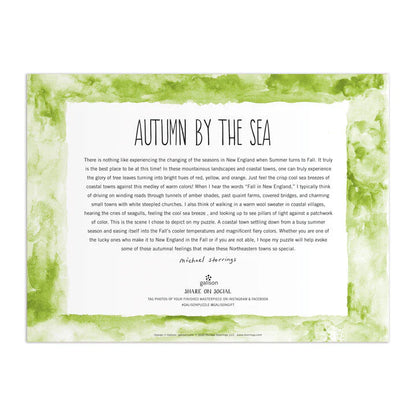 Michael Storrings Autumn By the Sea 1000 Piece Puzzle