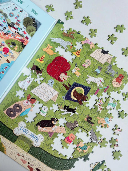 Puppy Parade Dog Sports Day 1000 Piece Jigsaw Puzzle Dream Friends