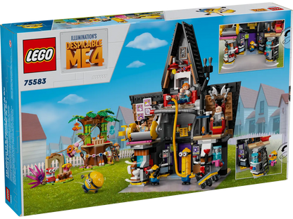 LEGO Despicable Me 4 Minions and Gru’s Family Mansion 75582