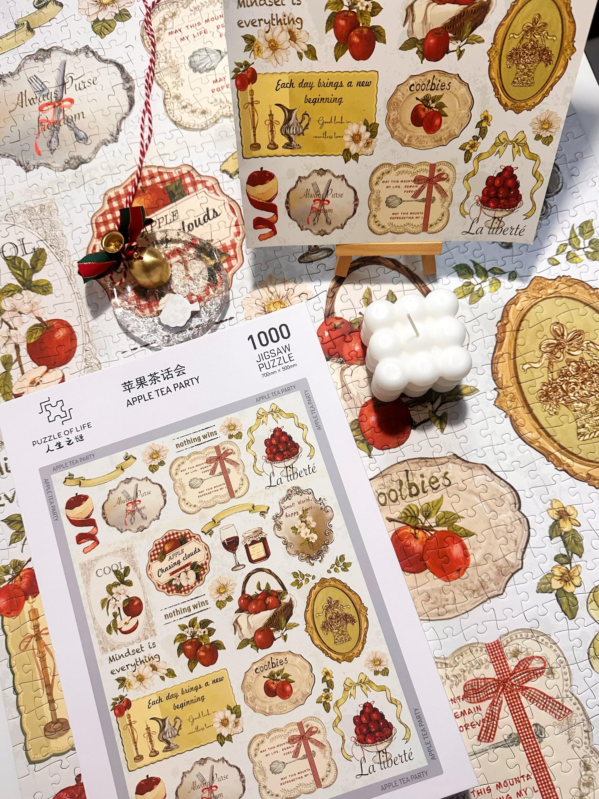 Apple Tea Party 1000 Piece Jigsaw Puzzle Puzzle Of Life
