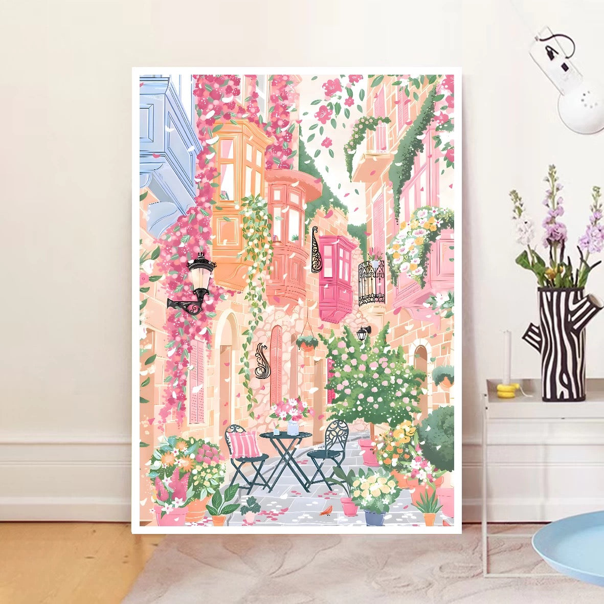 The Street Where Spring Lives Jigsaw Puzzle