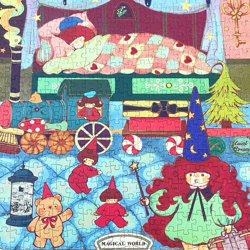 Dream Express Dream Train 500 Piece Jigsaw Puzzle TKX