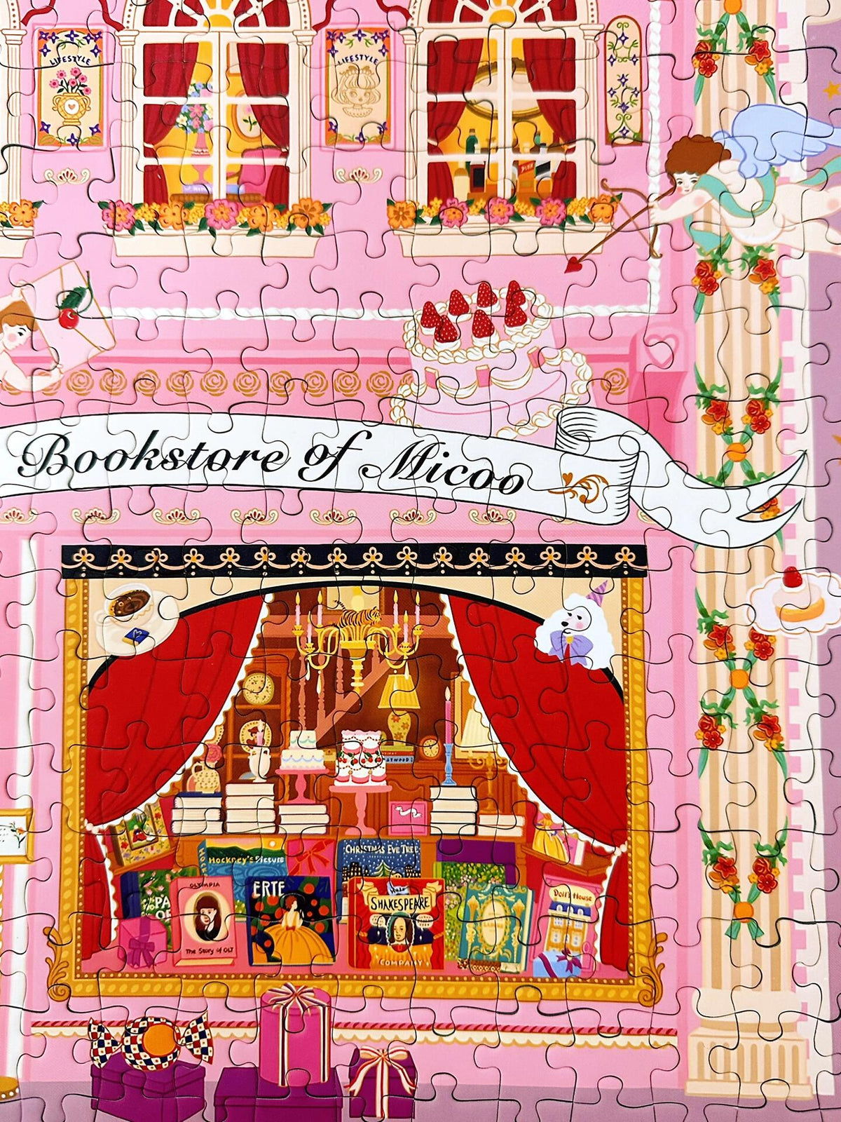 Kessing Art Bookstore of Micoo 500 Piece Jigsaw Puzzle Kessing