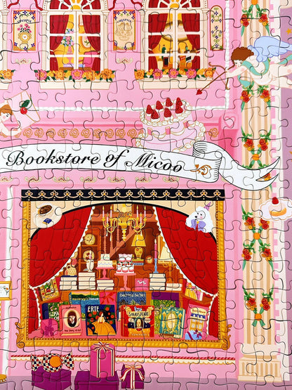 Kessing Art Bookstore of Micoo 500 Piece Jigsaw Puzzle Kessing