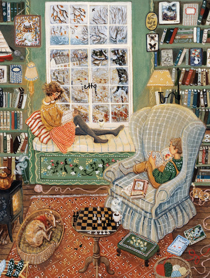[Pre-Order] Book Club 750 Piece Jigsaw Puzzle New York Puzzle Company