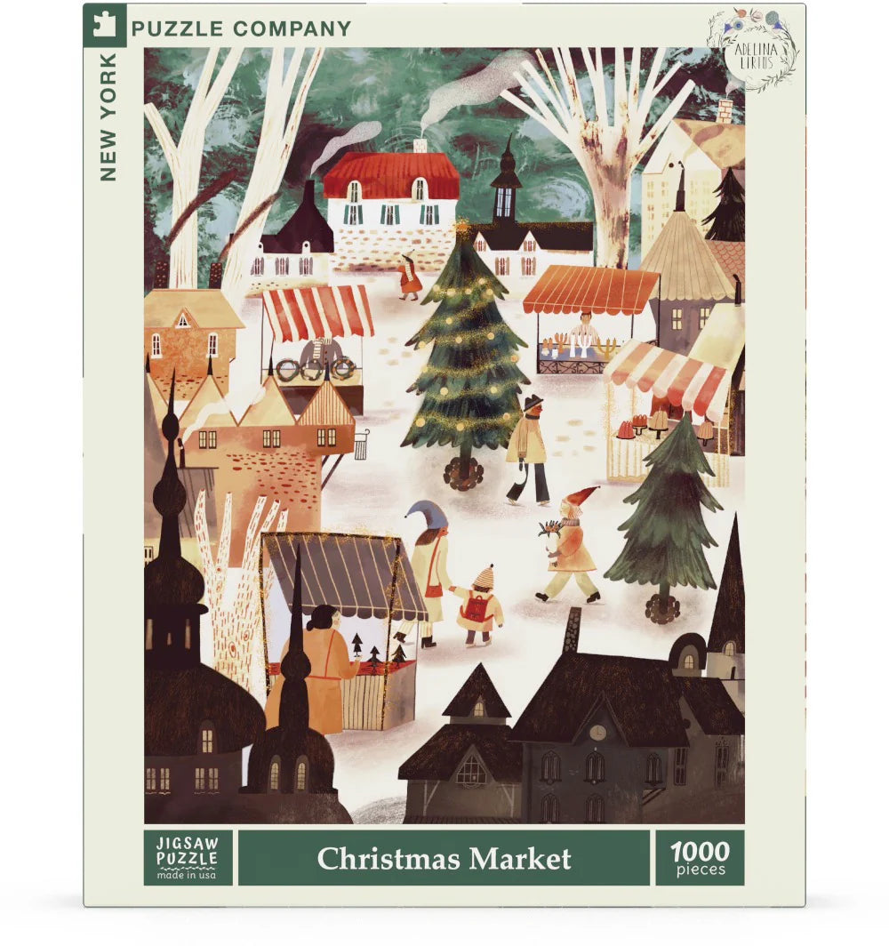 Christmas Market 1000 Piece Jigsaw Puzzle