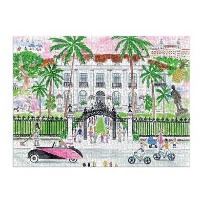 Michael Storrings A Sunny Day in Palm Beach 1000 Piece Puzzle