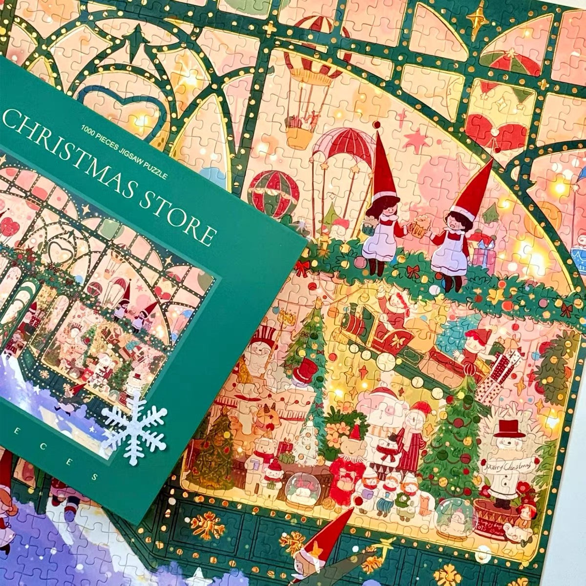 Christmas Store 1000 Piece Jigsaw Puzzle Pixel Pieces