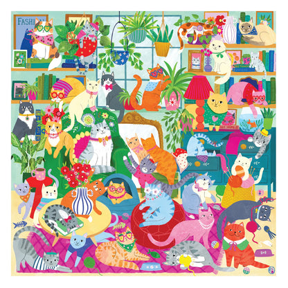 Caturday Afternoon 500 Piece Family Puzzle