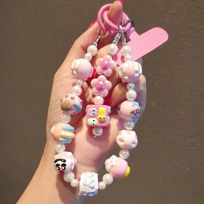 Graffiti Beaded Lanyard