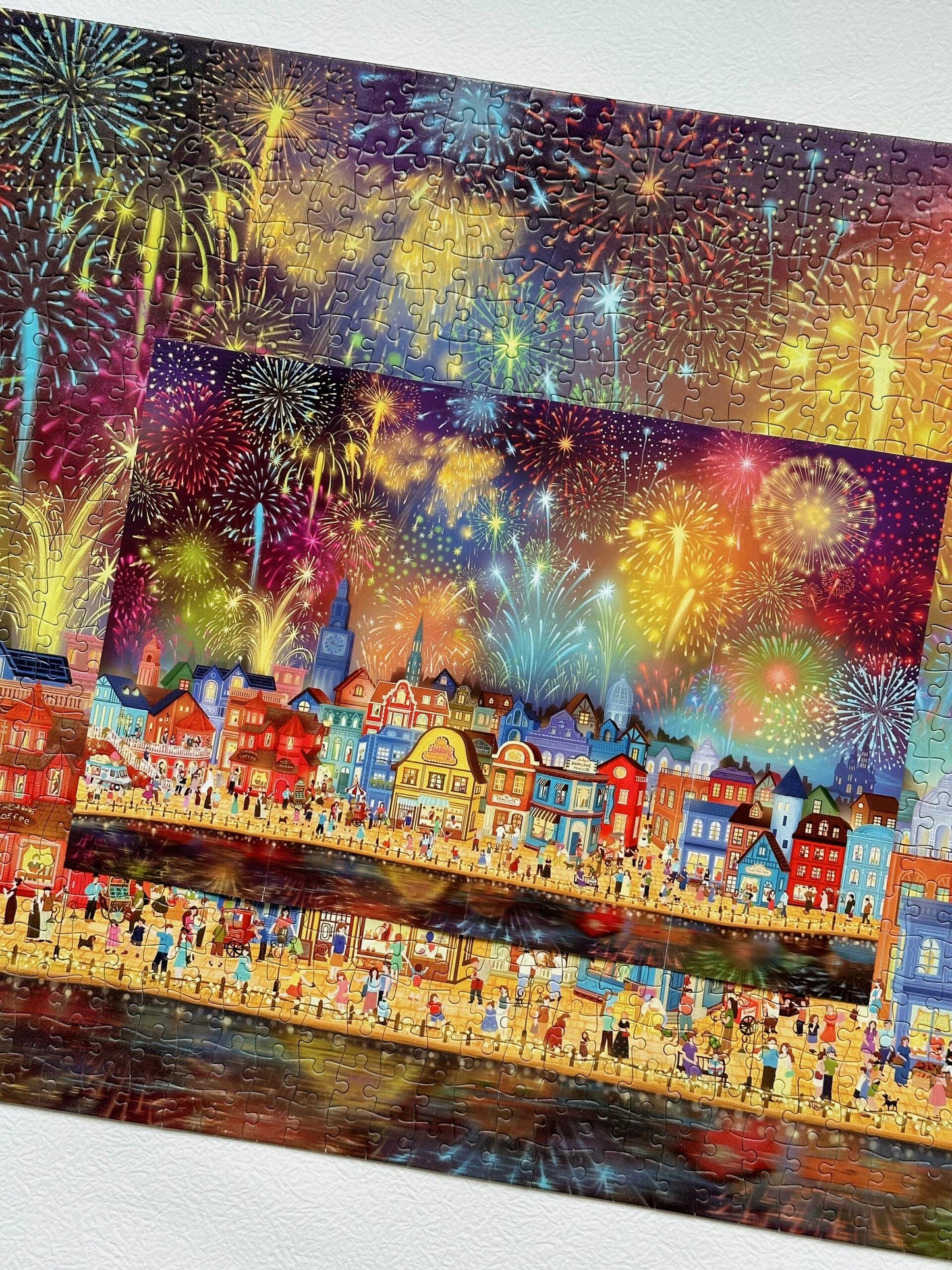 Momibook Fireworks Are Gorgeous 1000 Piece Jigsaw Puzzle Momibook
