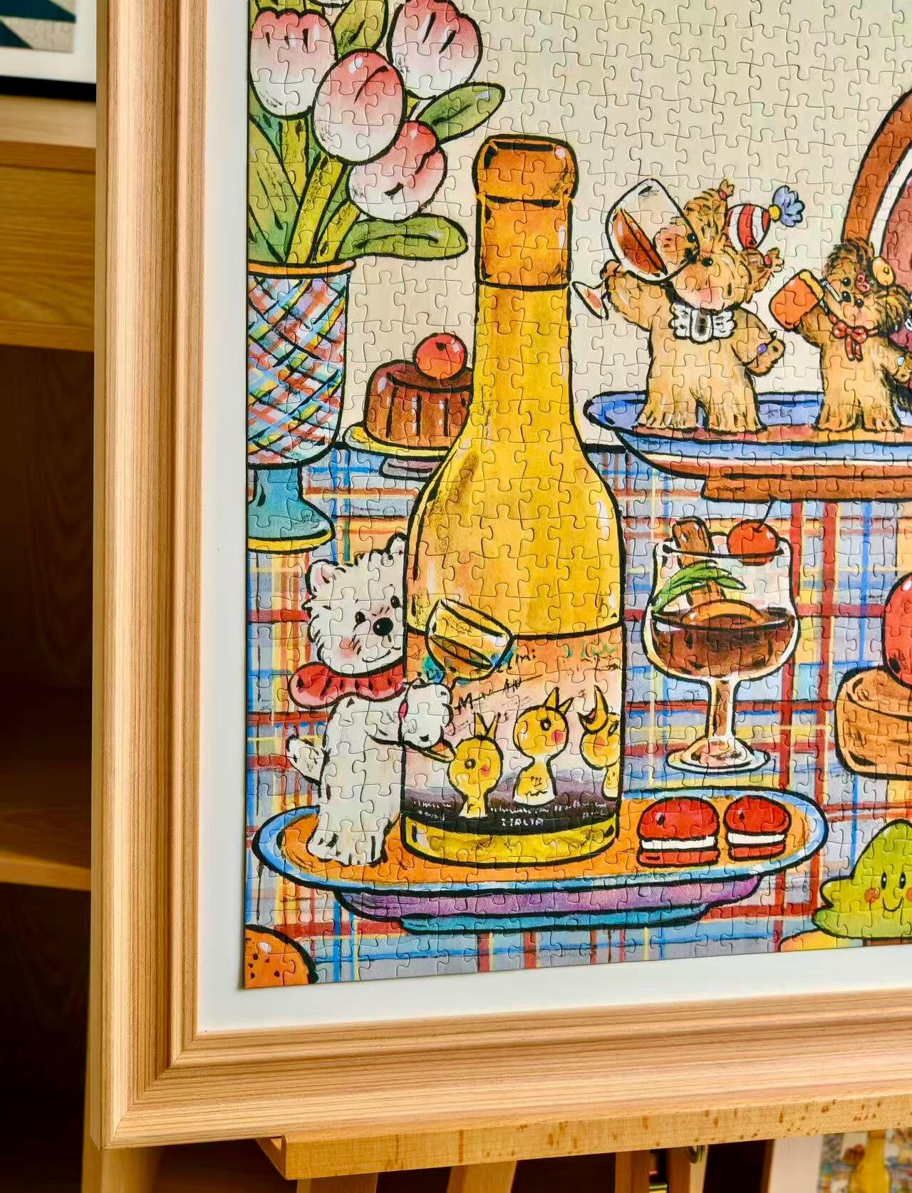 CHILL PUZ Nothing to Worry About 650 Piece Puzzle