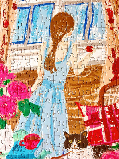 Pink Summer 1000 Piece Jigsaw Puzzle