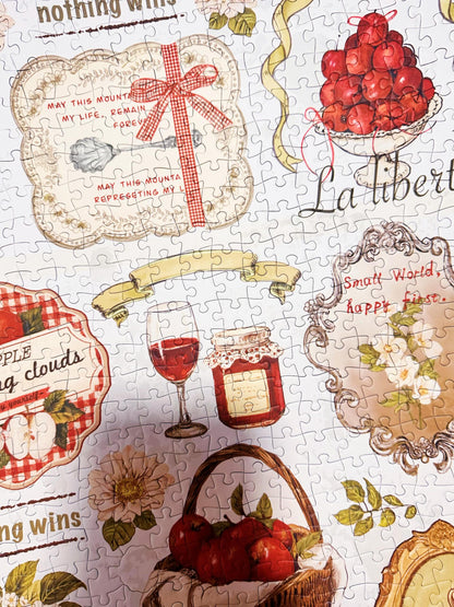 Apple Tea Party 1000 Piece Jigsaw Puzzle Puzzle Of Life