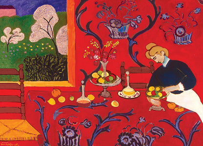 The Dessert - Harmony in Red 1000 Piece Jigsaw Puzzle