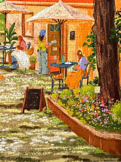 Park Cafe 1000 Piece Jigsaw Puzzle Tutu Dingdang