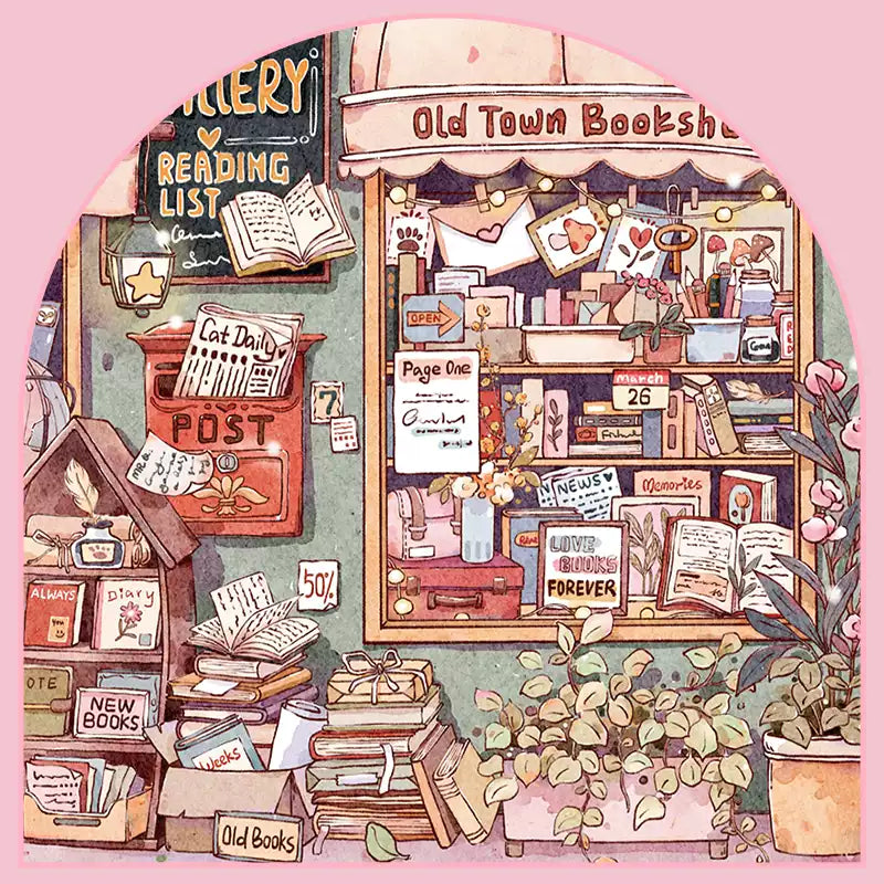 Momibook Books Gallery 1000 Piece Jigsaw Puzzle