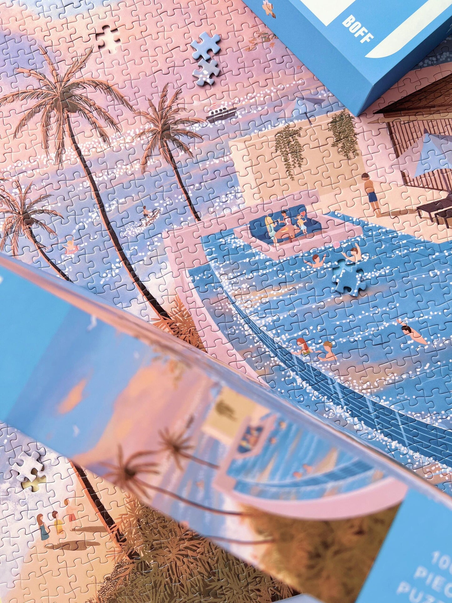 BOFF Dopamine Island Dreamy Coastal 1000 Piece Jigsaw Puzzle BOFF