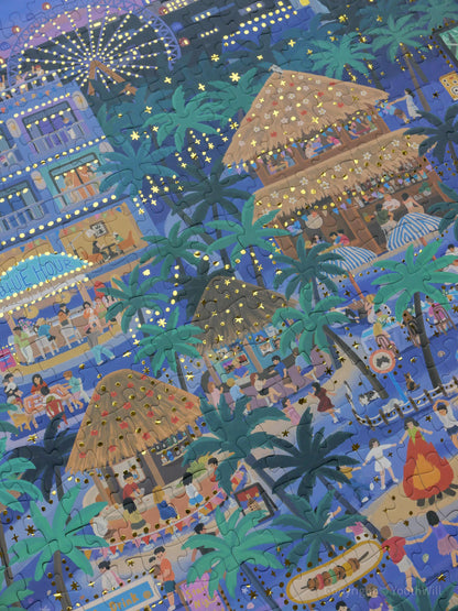 YouthWill Summer Nights Foil Jigsaw Puzzle 500 Pieces YouthWill