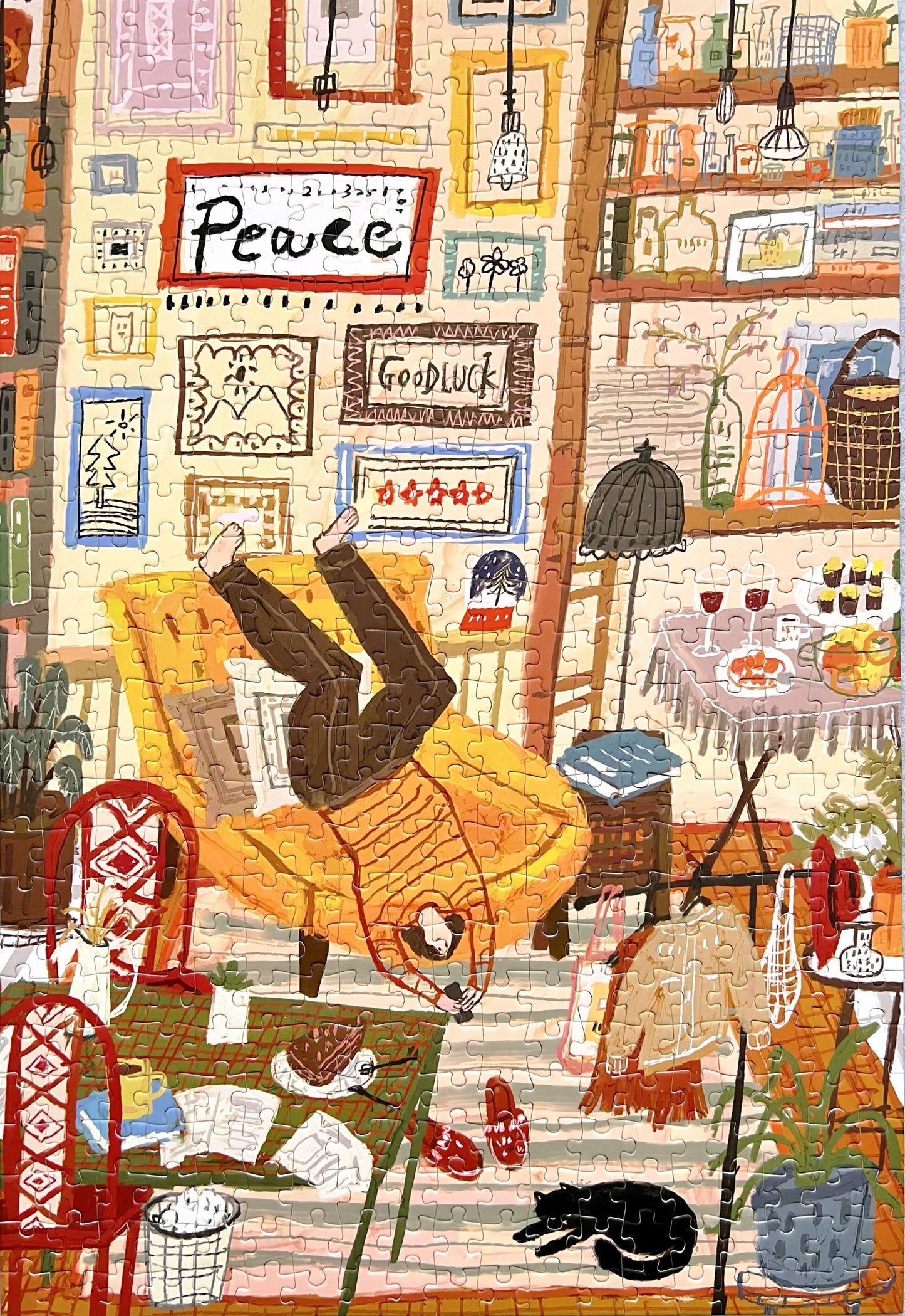 Stay-at-Home Diary 500 Piece Jigsaw Puzzle Gubu