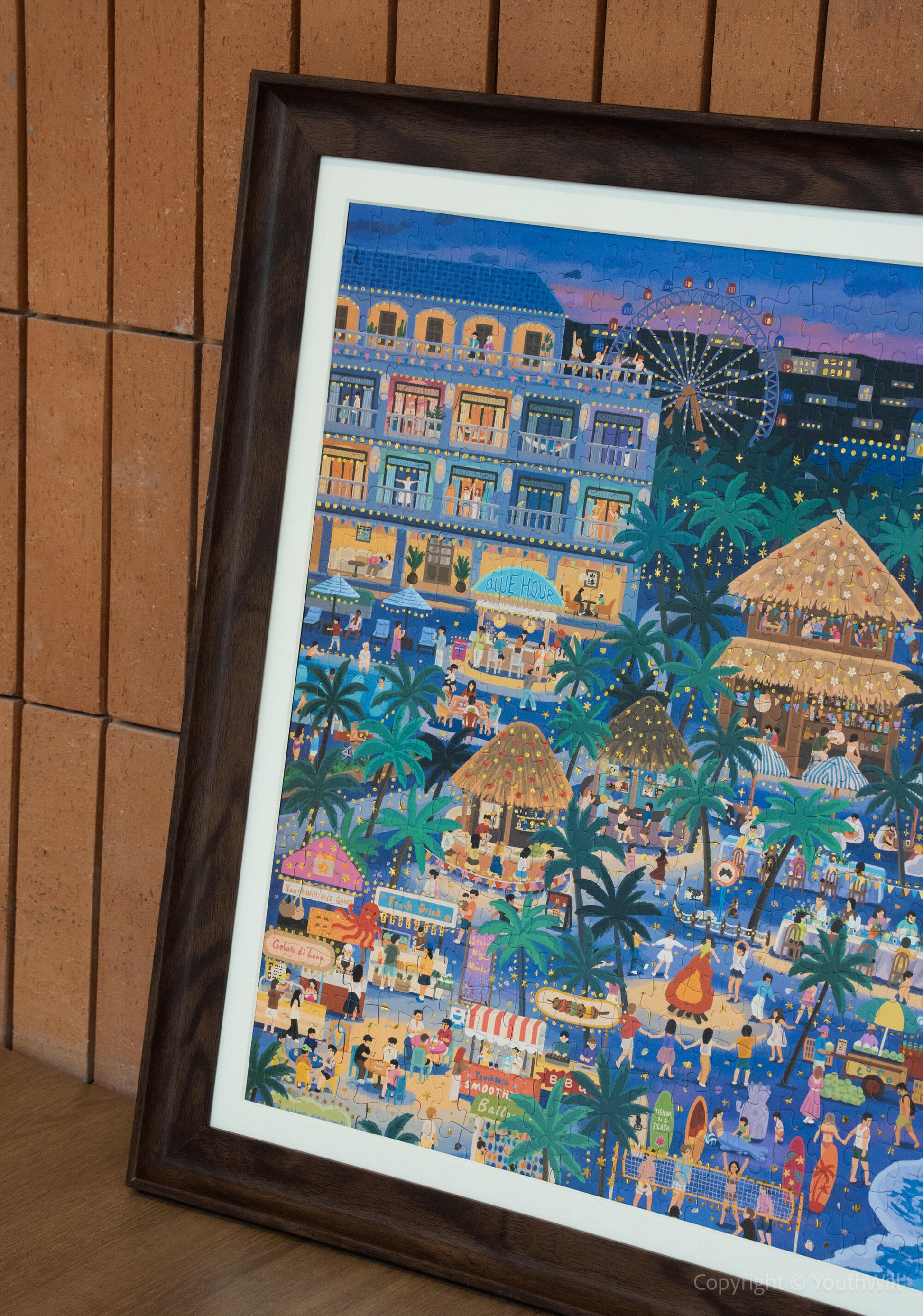 YouthWill Summer Nights Foil Jigsaw Puzzle 500 Pieces YouthWill