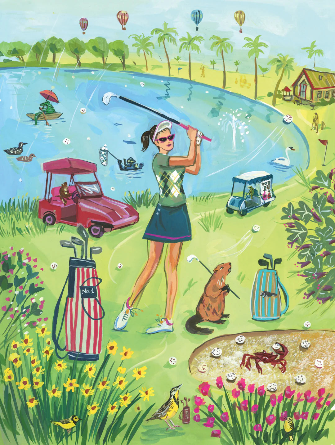 Queen of the Green 500 Piece Jigsaw Puzzle